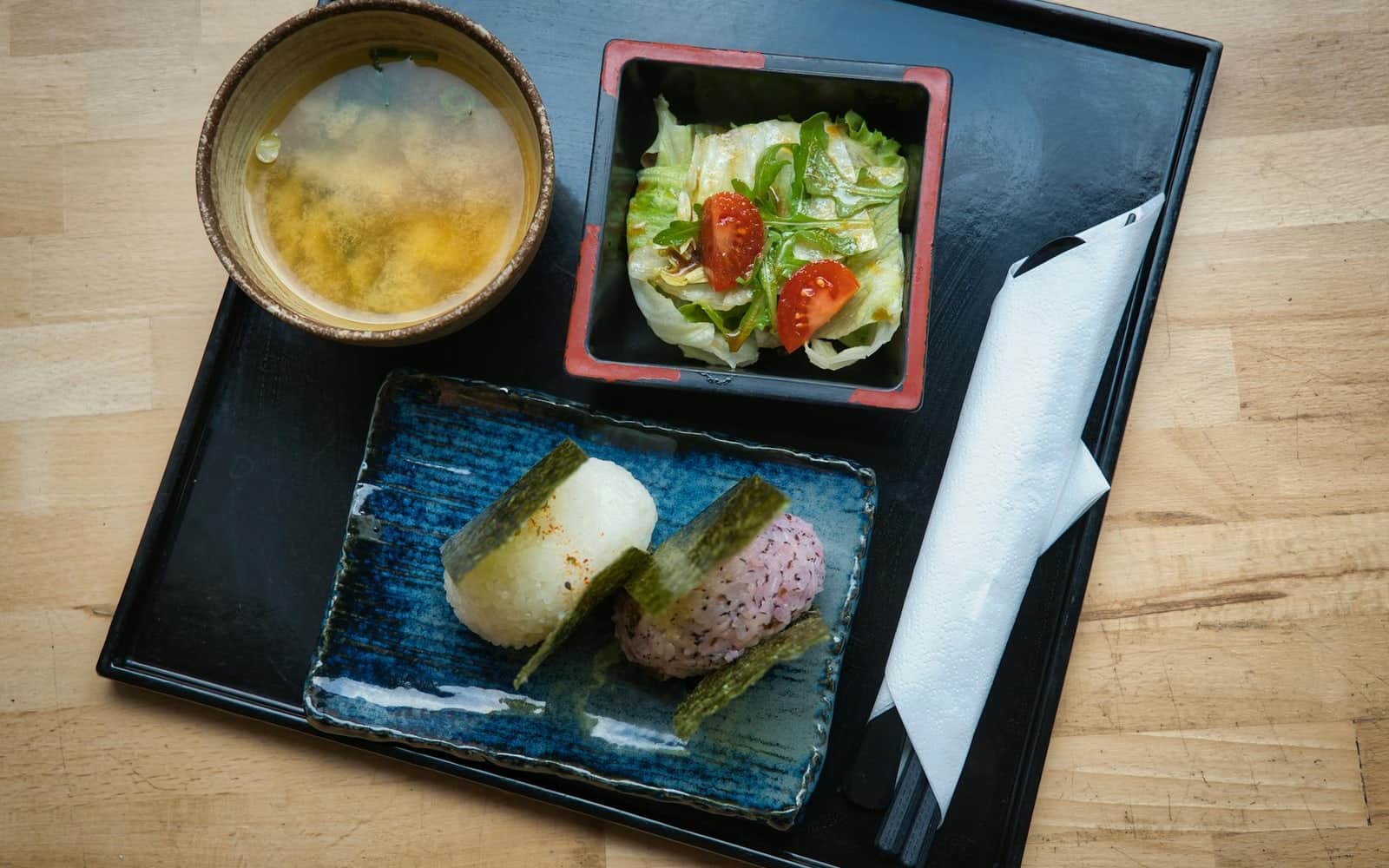 Japanese Miso Roasted Cabbage finished dish