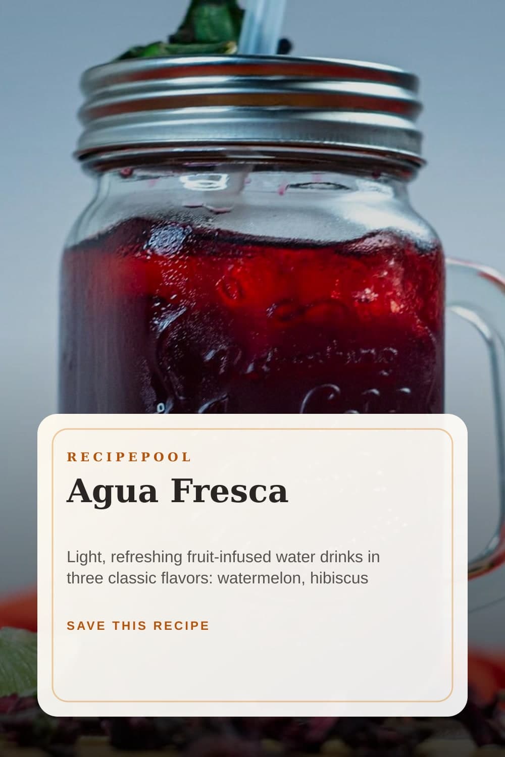 Pinterest image for Agua Fresca
