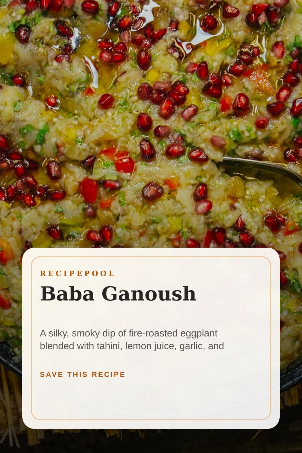 Pinterest image for Baba Ganoush