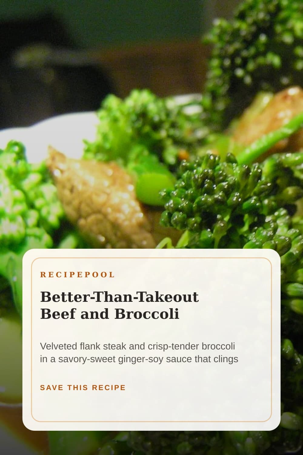 Pinterest image for Better-Than-Takeout Beef and Broccoli