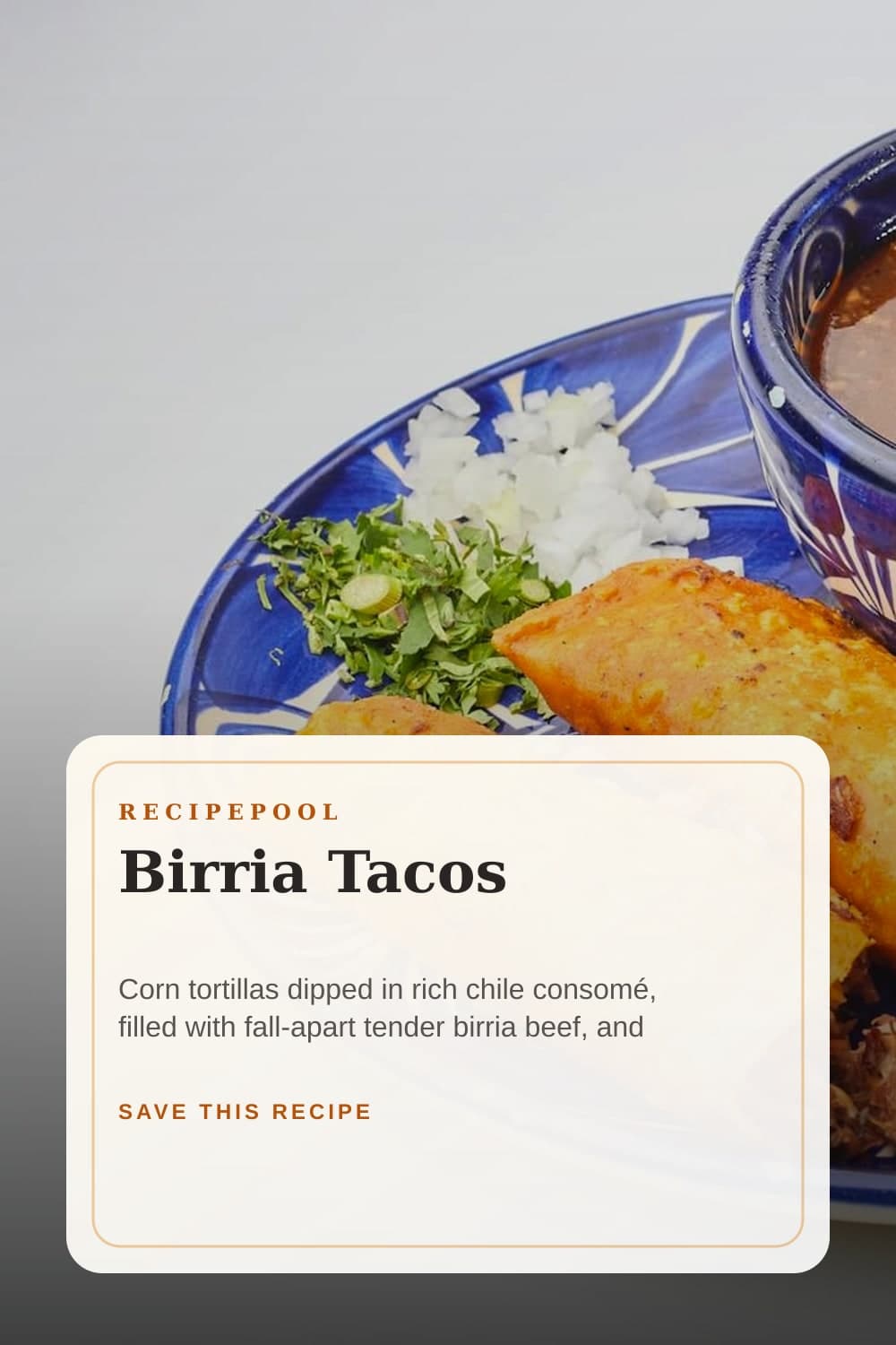 Pinterest image for Birria Tacos