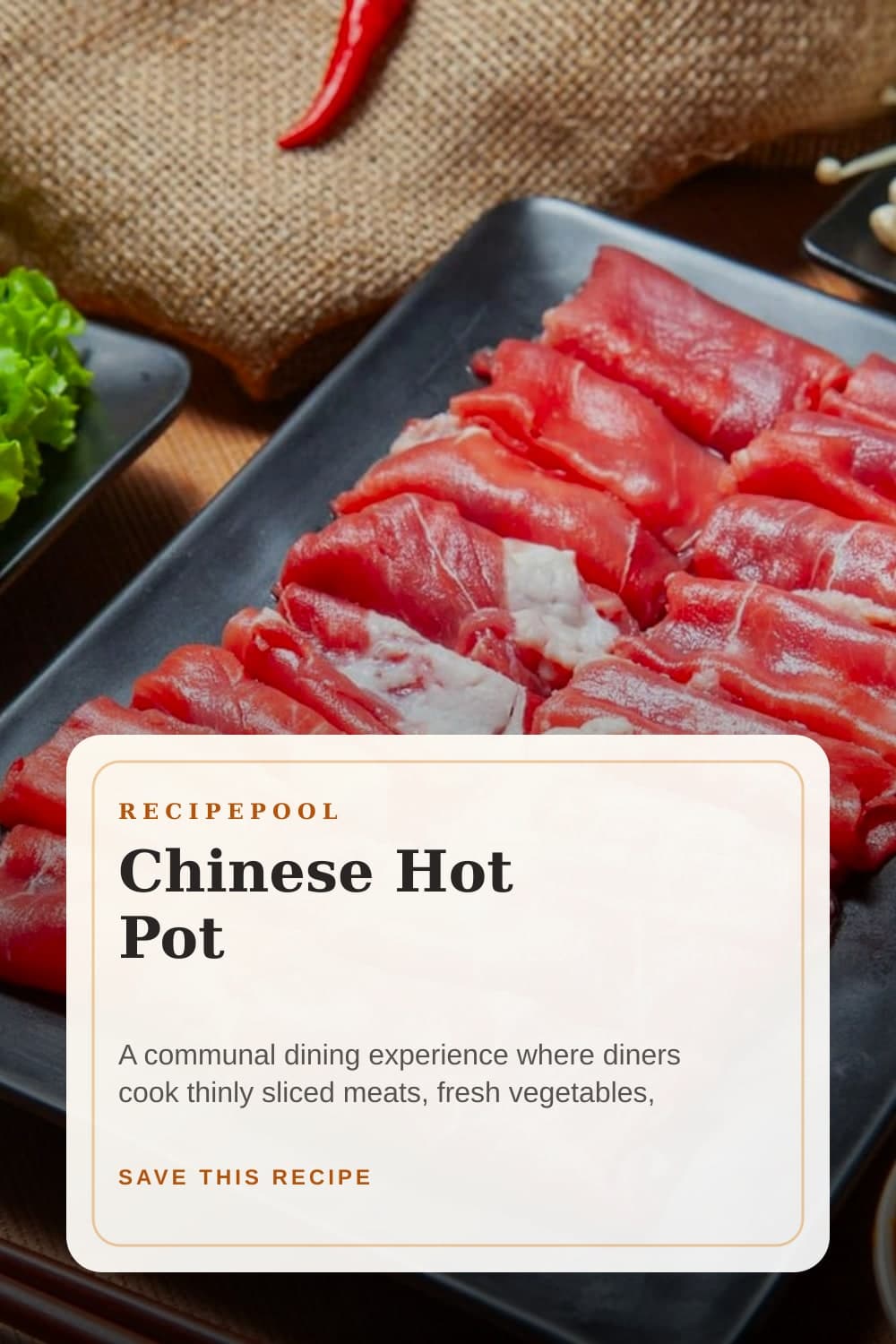 Pinterest image for Chinese Hot Pot
