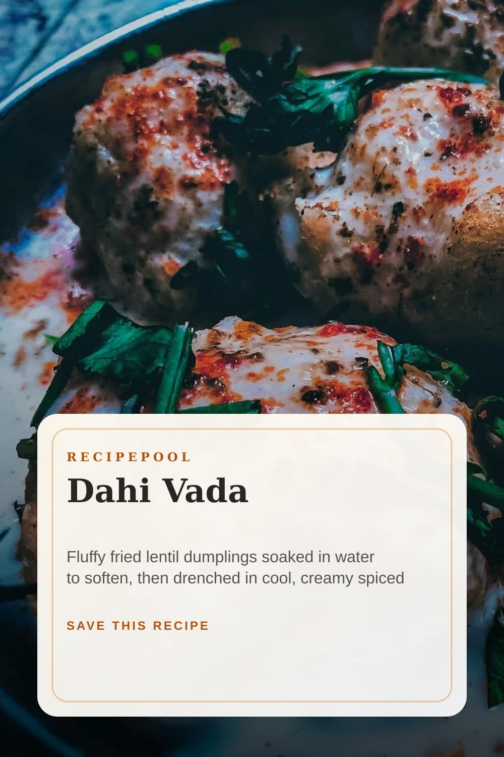 Pinterest image for Dahi Vada