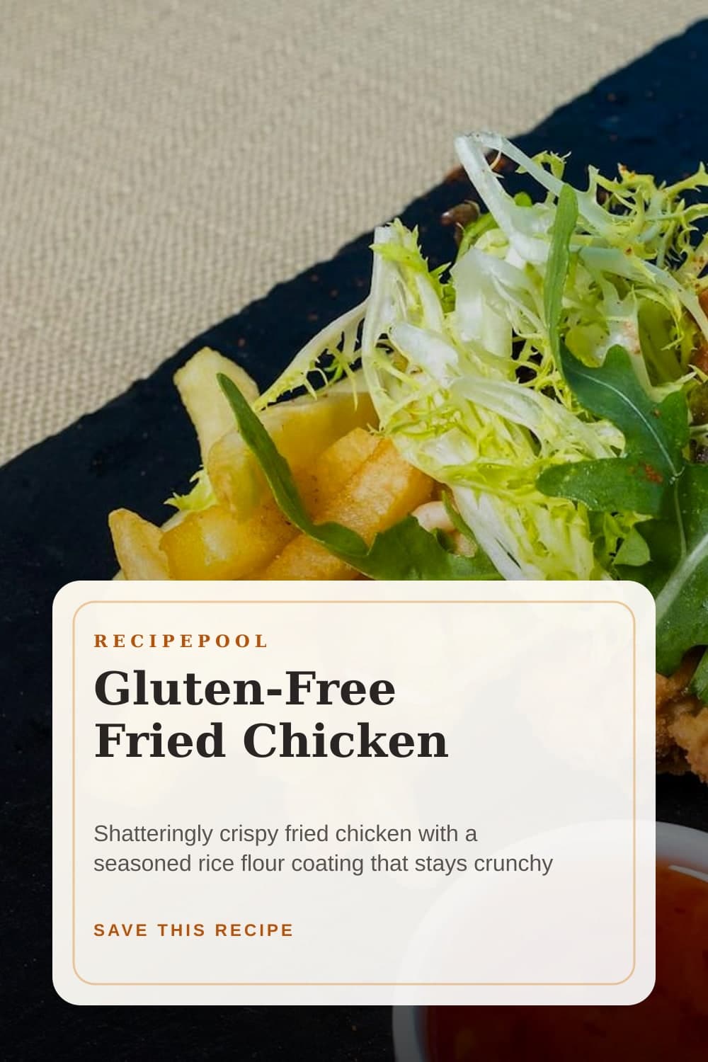 Pinterest image for Gluten-Free Fried Chicken