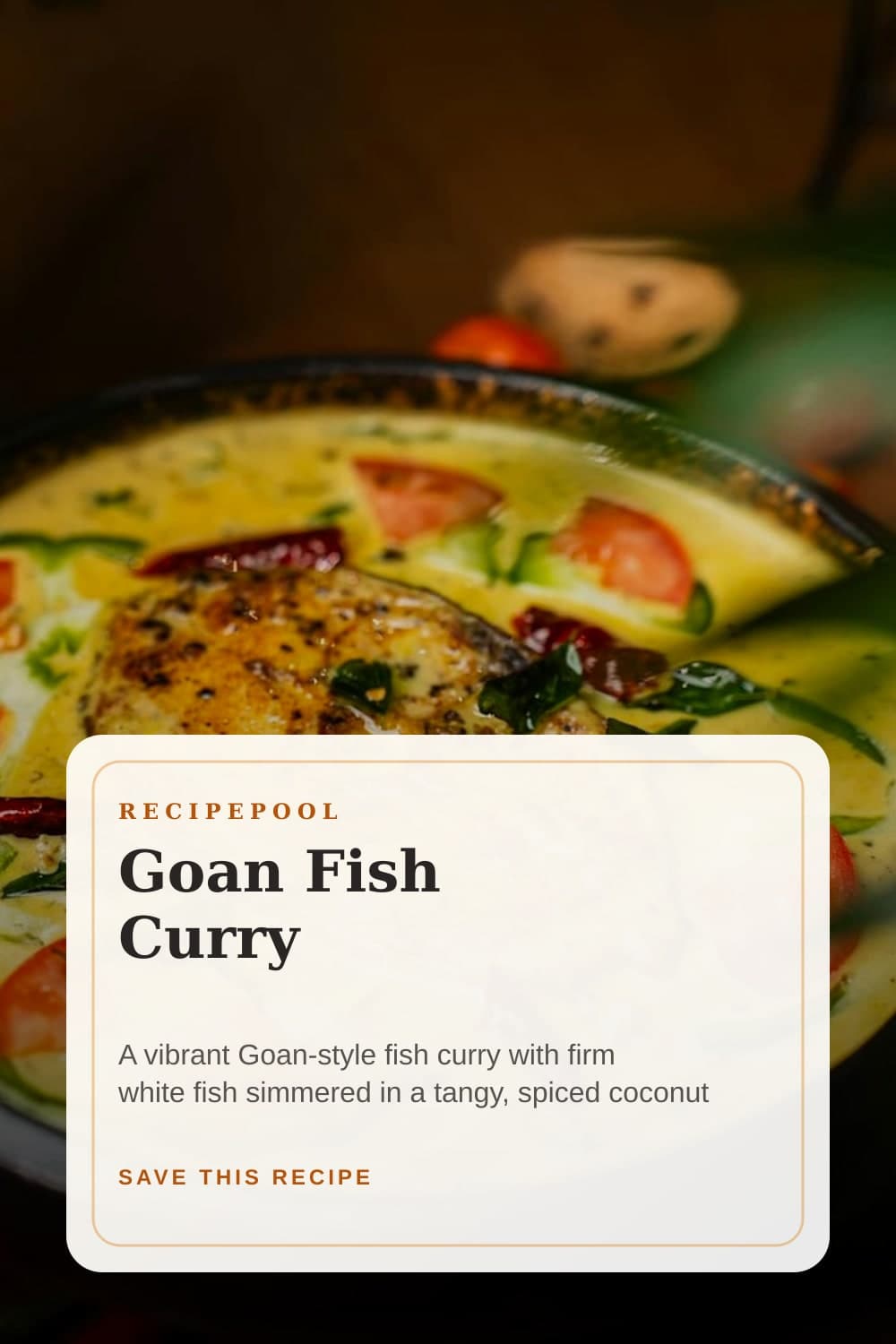 Pinterest image for Goan Fish Curry