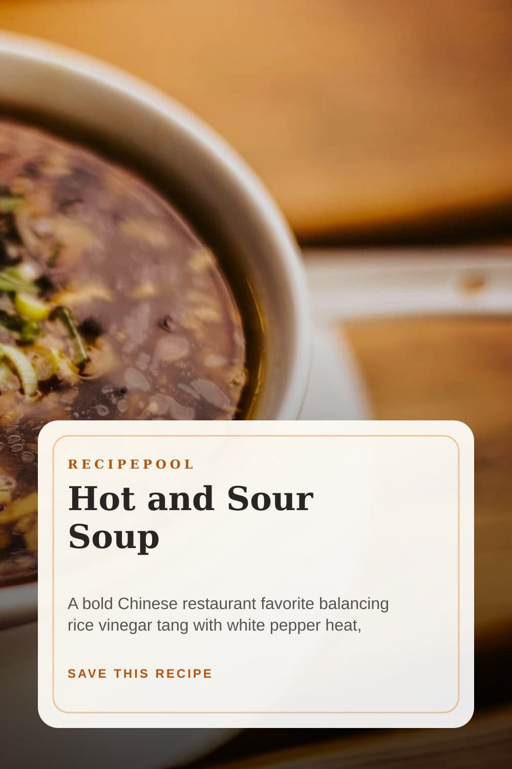 Pinterest image for Hot and Sour Soup