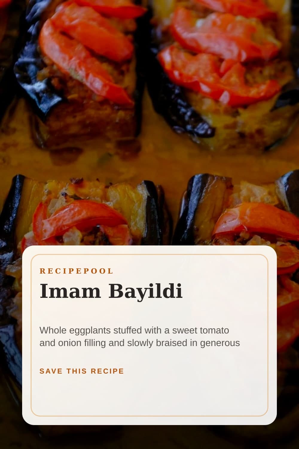 Pinterest image for Imam Bayildi