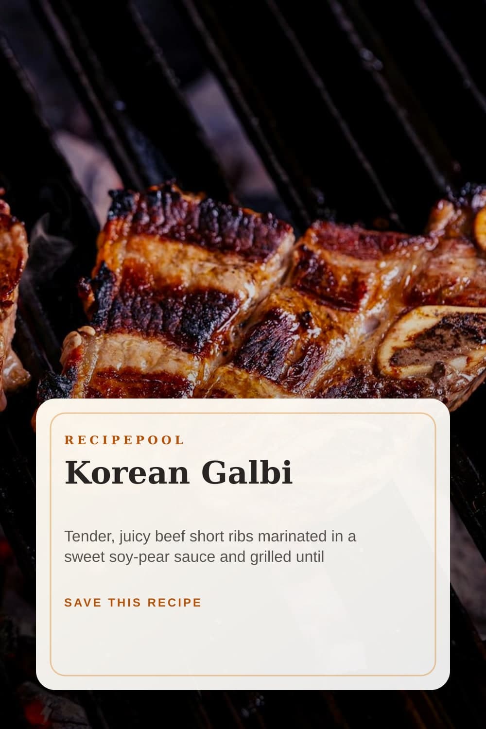 Pinterest image for Korean Galbi