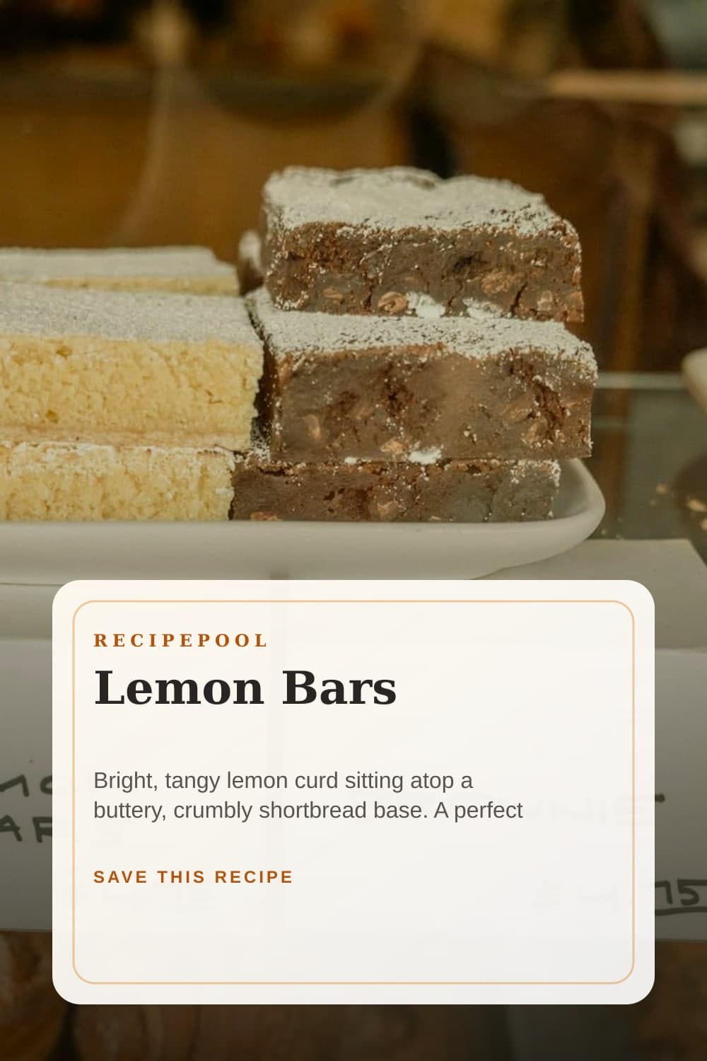 Pinterest image for Lemon Bars
