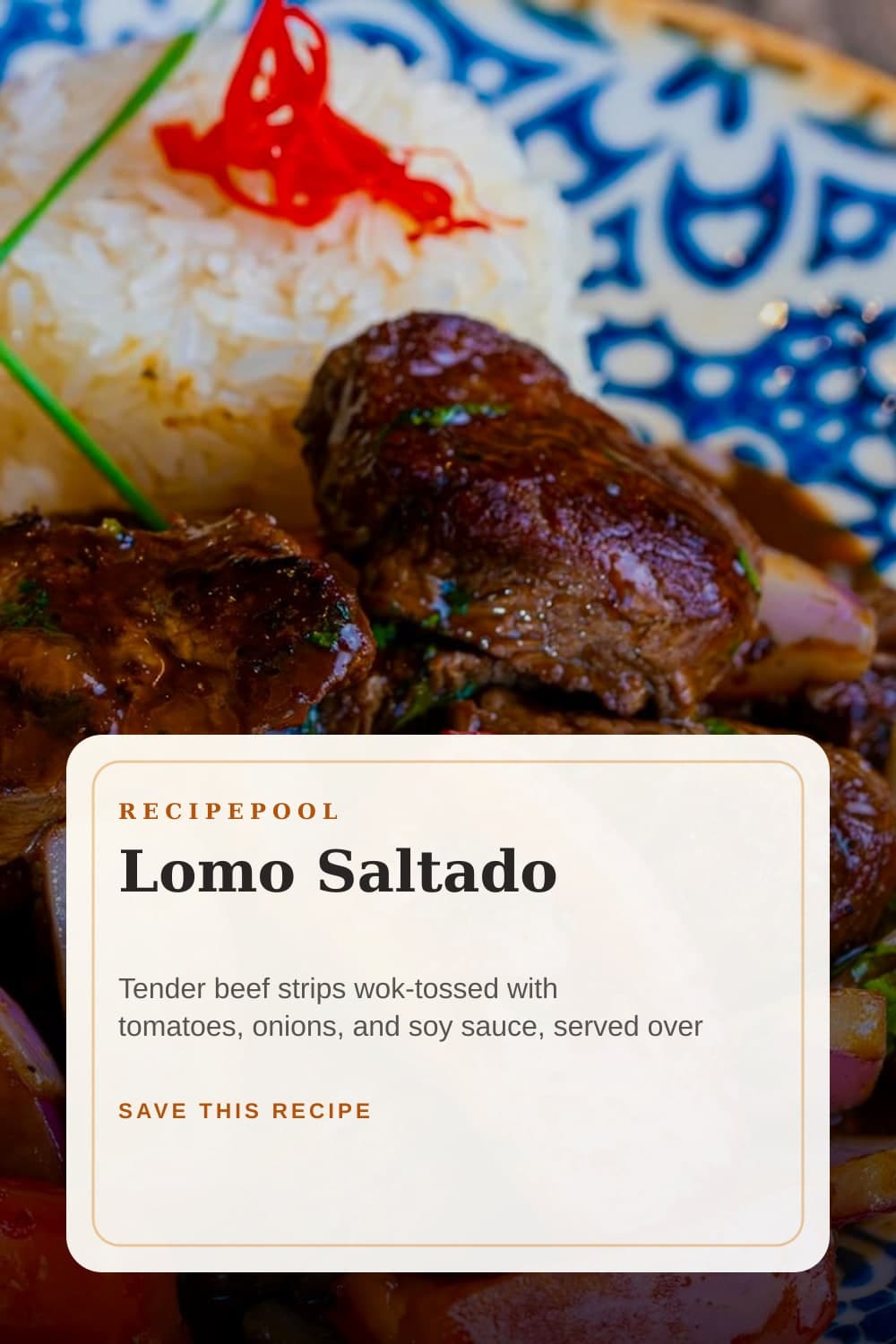 Pinterest image for Lomo Saltado
