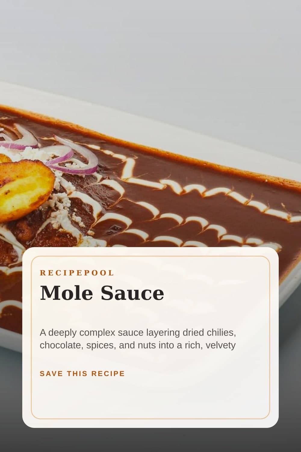 Pinterest image for Mole Sauce