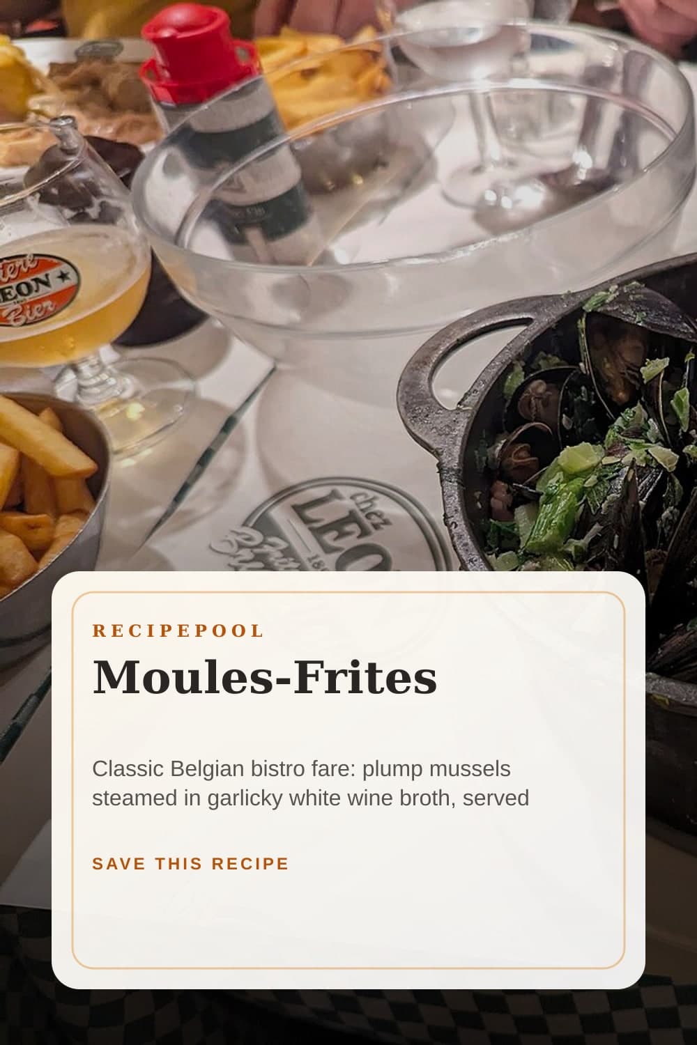 Pinterest image for Moules-Frites