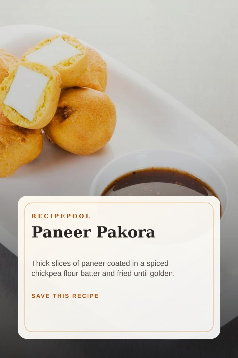 Pinterest image for Paneer Pakora