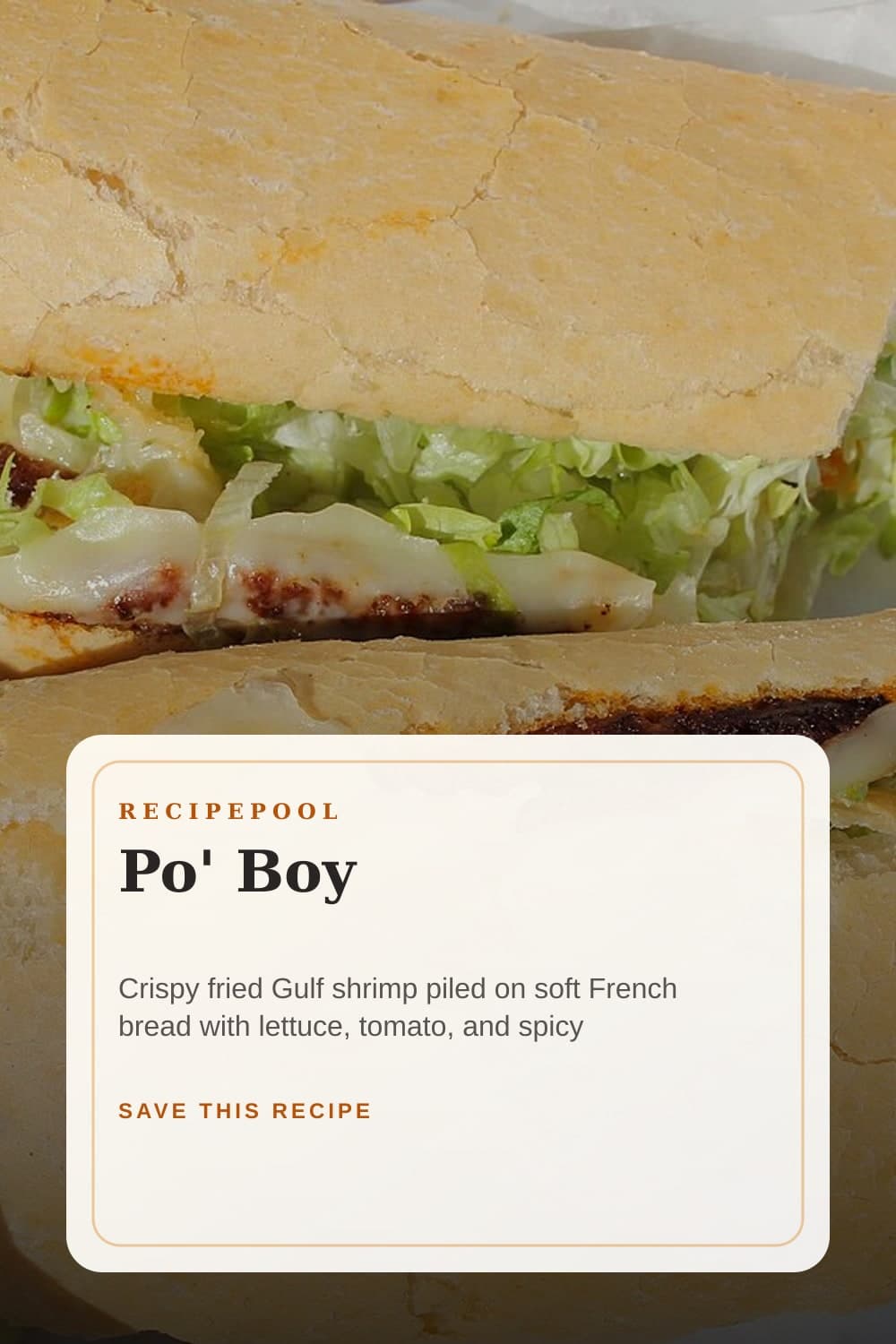 Pinterest image for Po' Boy