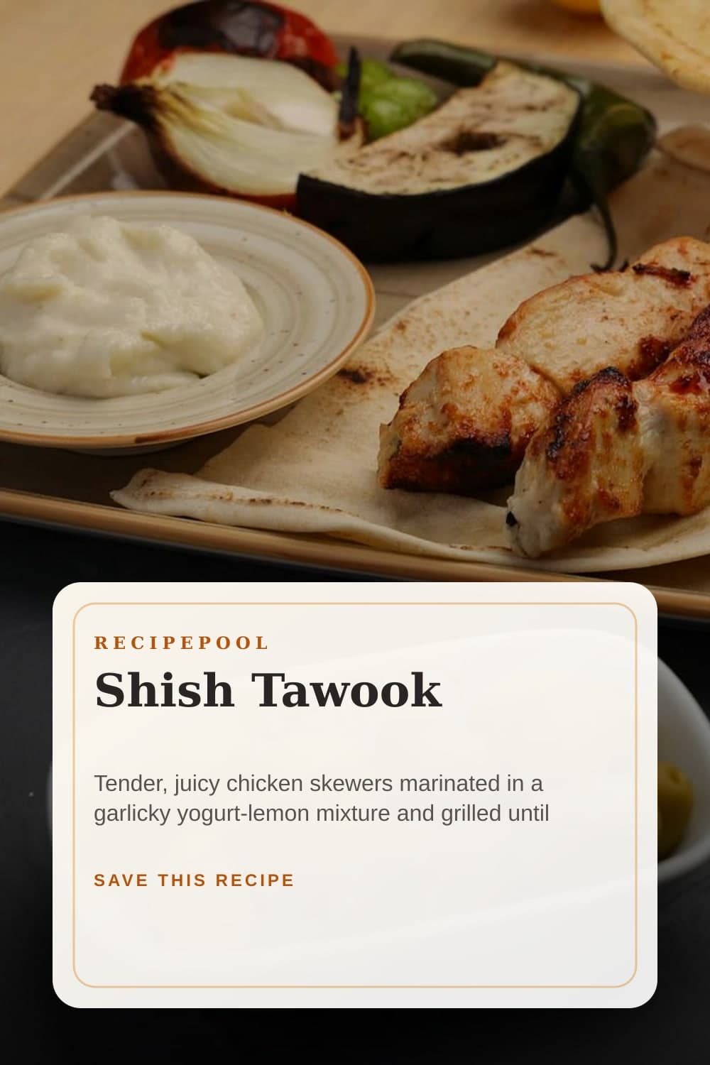Pinterest image for Shish Tawook