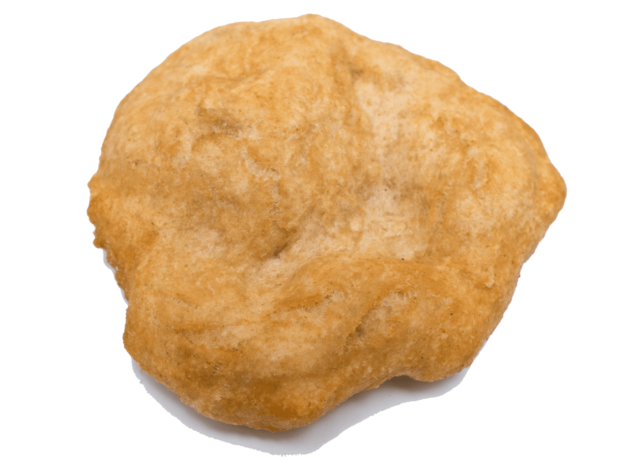 Trinidadian doubles with curried chickpeas and chutneys