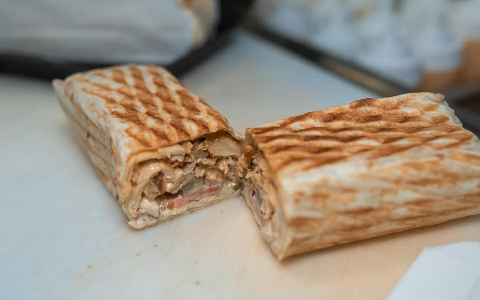 Chicken Shawarma finished dish