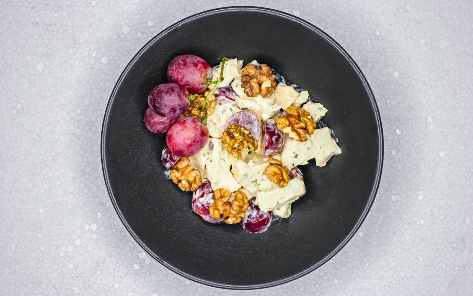 Chicken Waldorf Salad finished dish