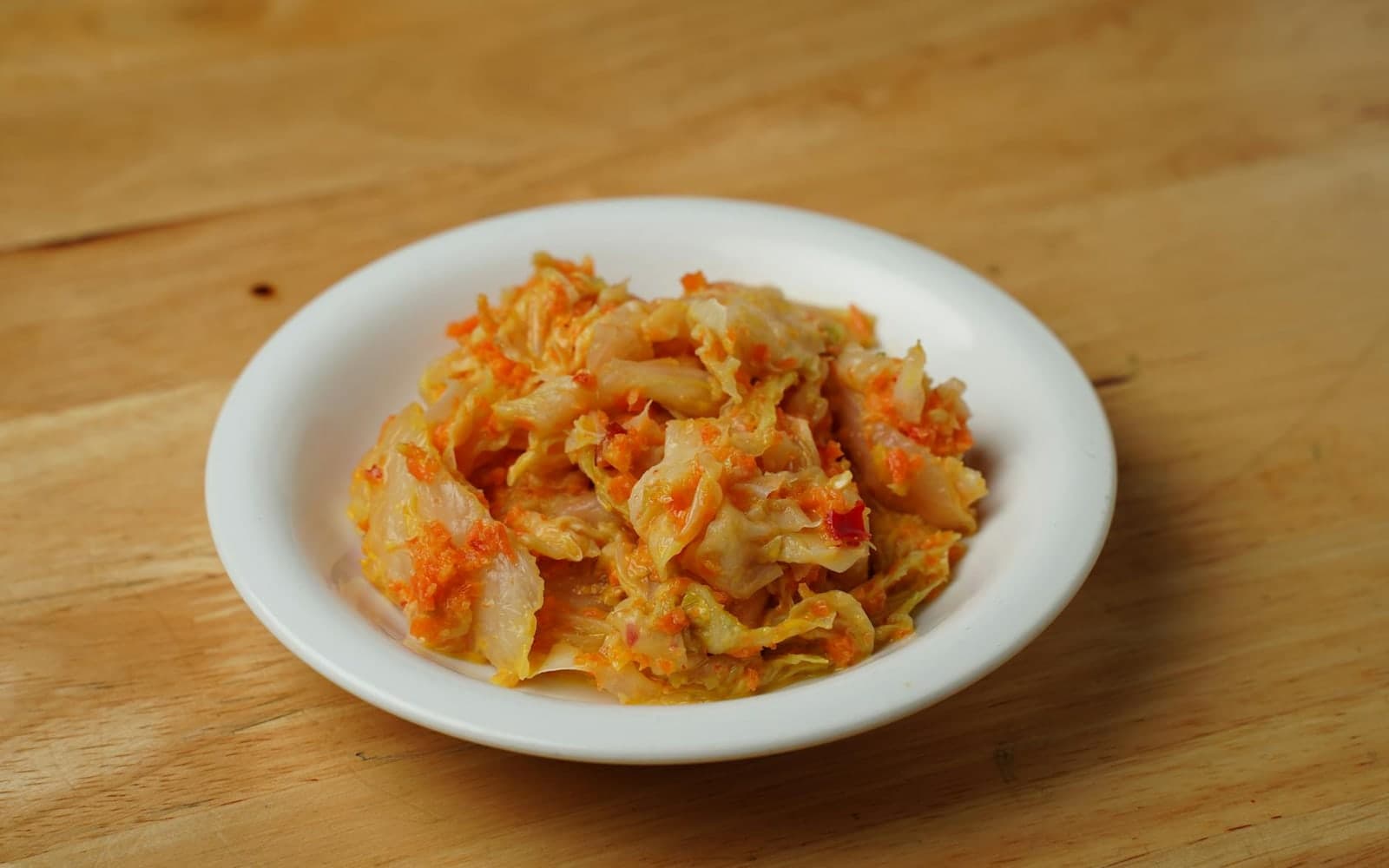 Kimchi Homemade finished dish