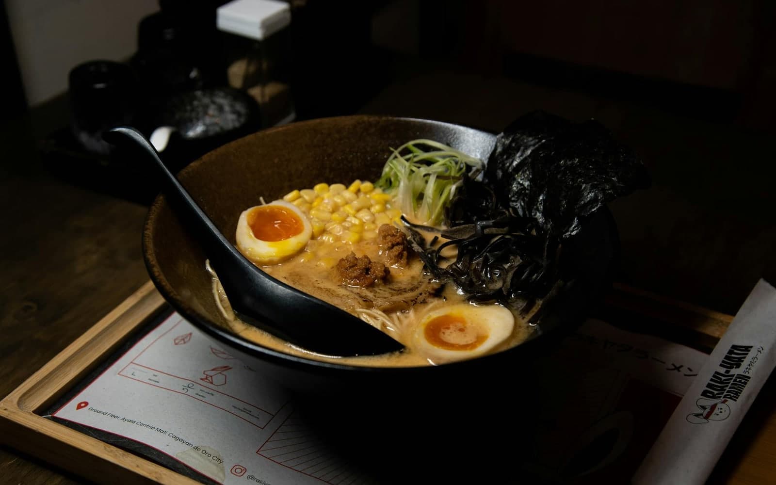 Miso Ramen finished dish