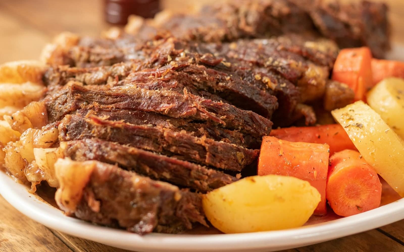 Mississippi Pot Roast finished dish