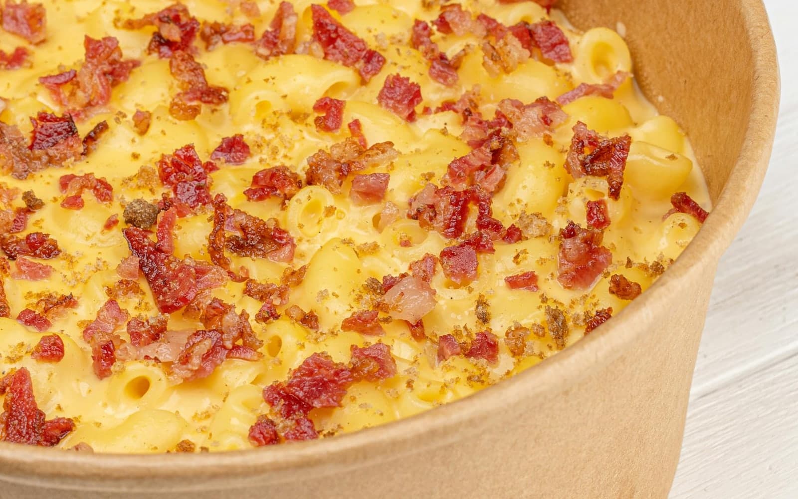 Smoked Mac and Cheese finished dish