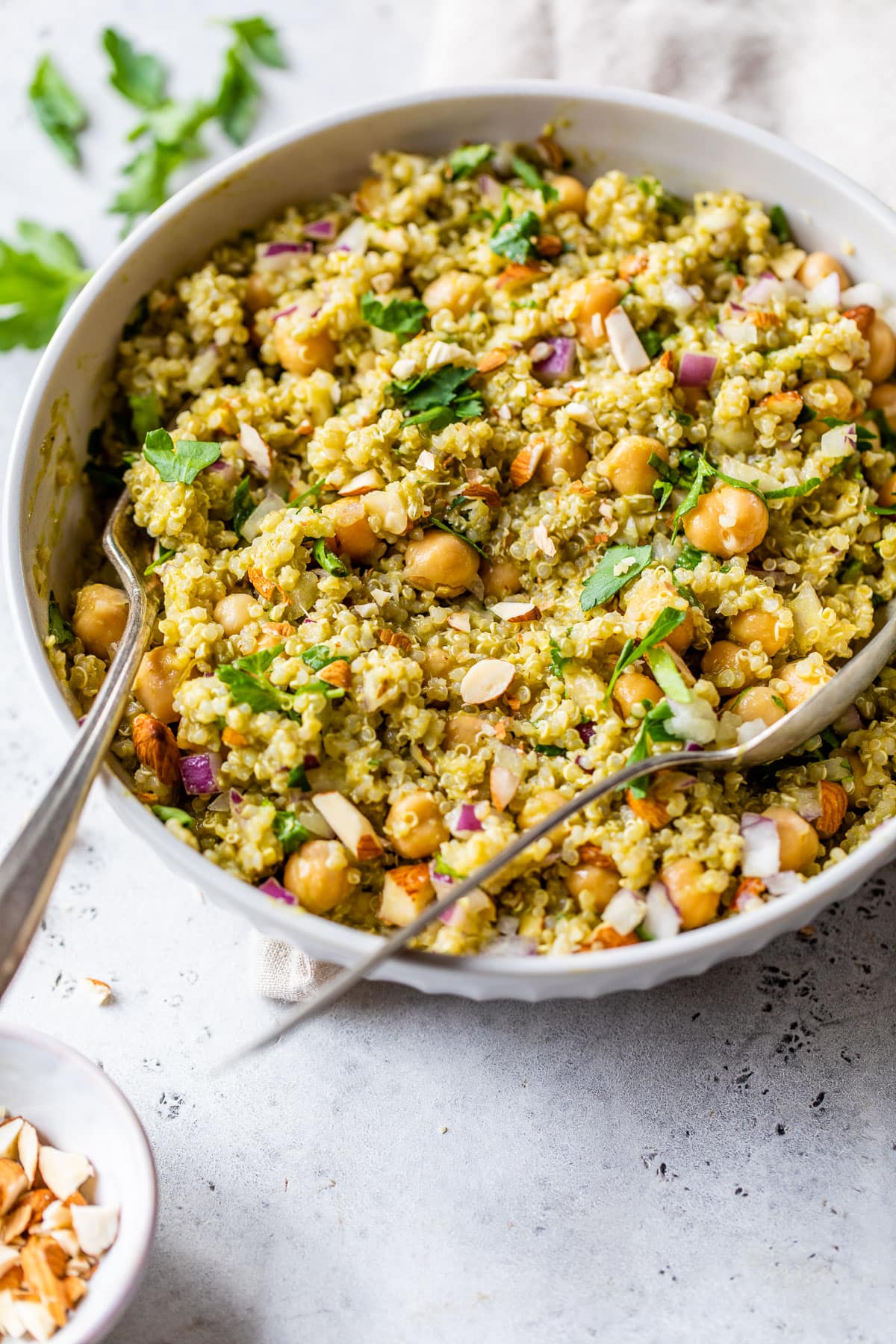 Turmeric Quinoa Salad with Chickpeas