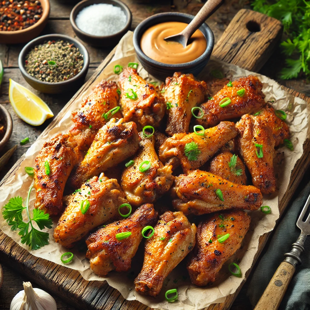 crispy baked chicken wings