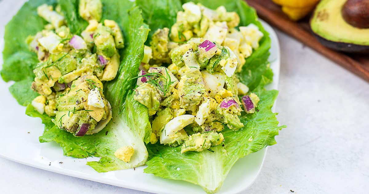 Keto Avocado Egg Salad