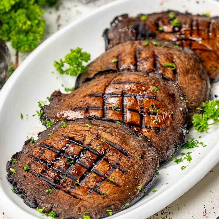 Grilled Portobello Mushroom Steaks