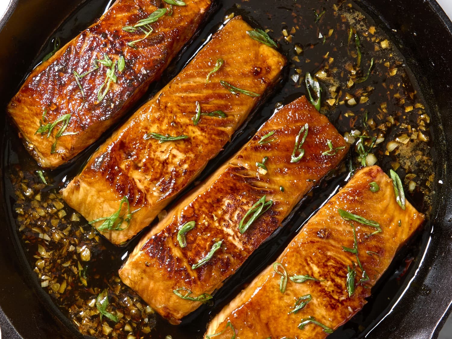 Spicy Honey Garlic Salmon